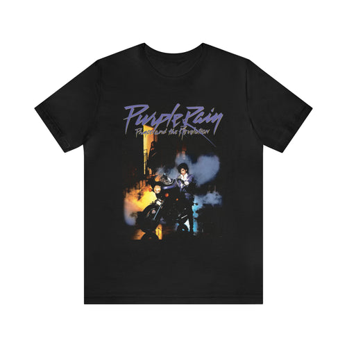 Purple Rain/Prince: Unisex Jersey Short Sleeve Tee