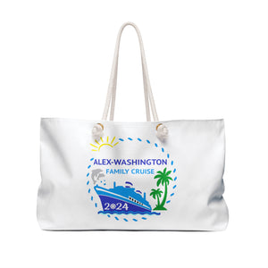 Alex-Washington Cruise: Weekender Bag