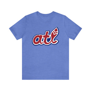 Retro ATL Logo: Unisex Jersey Short Sleeve Tee