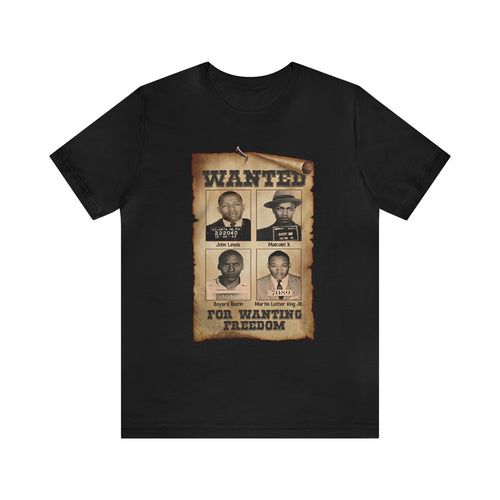 America's Most Wanted: Unisex Jersey Short Sleeve Tee