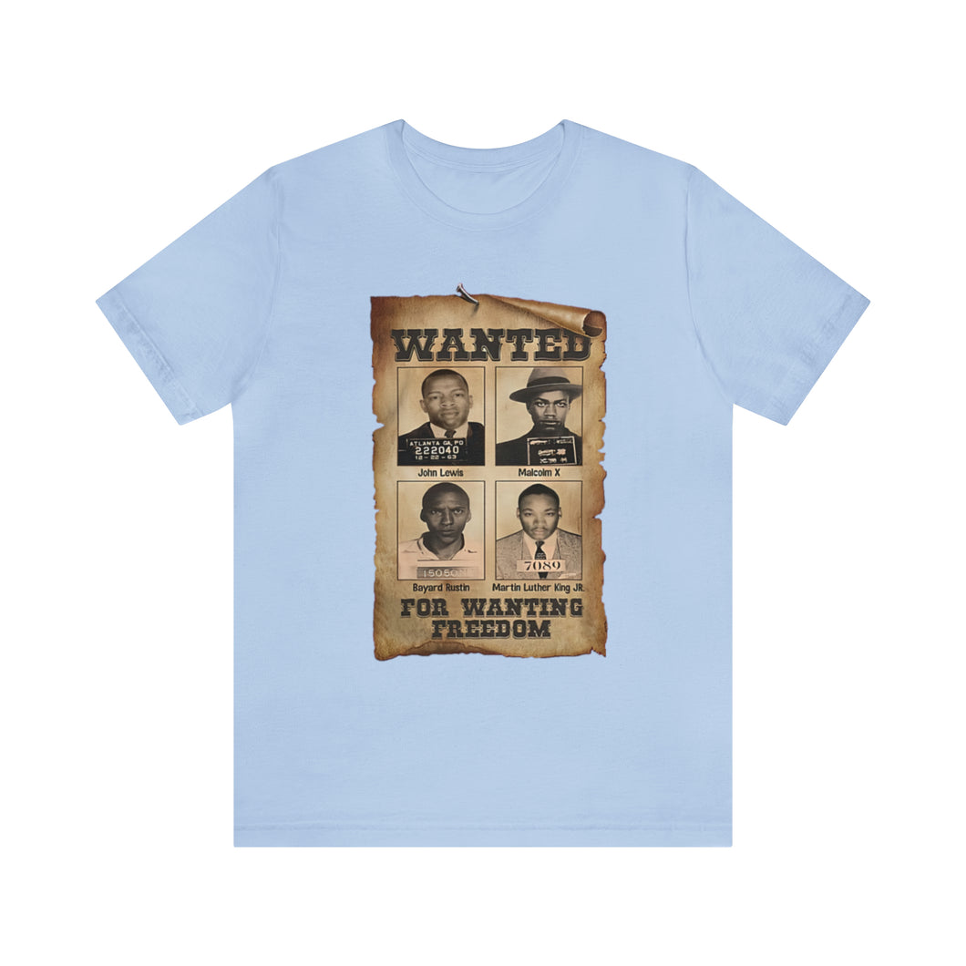 America's Most Wanted: Unisex Jersey Short Sleeve Tee