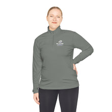 Cargar imagen en el visor de la galería, New Travel the Distance: Unisex Quarter-Zip Pullover