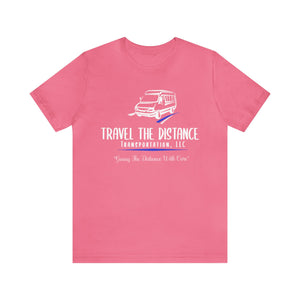 New Travel the Distance: Unisex Jersey Short Sleeve Tee