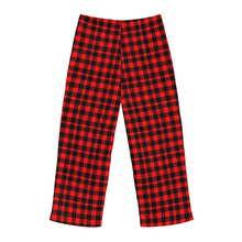 Cargar imagen en el visor de la galería, Plaid: Men&#39;s Pajama Pants (AOP)