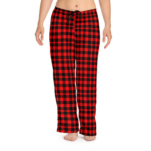 Plaid: Women's Pajama Pants (AOP)