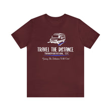 Load image into Gallery viewer, New Travel the Distance: Unisex Jersey Short Sleeve Tee