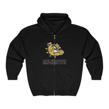 Cargar imagen en el visor de la galería, AFJROTC/BULLDOG: Unisex Heavy Blend™ Full Zip Hooded Sweatshirt