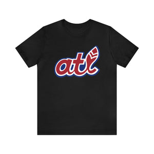 Retro ATL Logo: Unisex Jersey Short Sleeve Tee