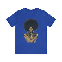 Load image into Gallery viewer, Afro Queen: Unisex Jersey Short Sleeve Tee