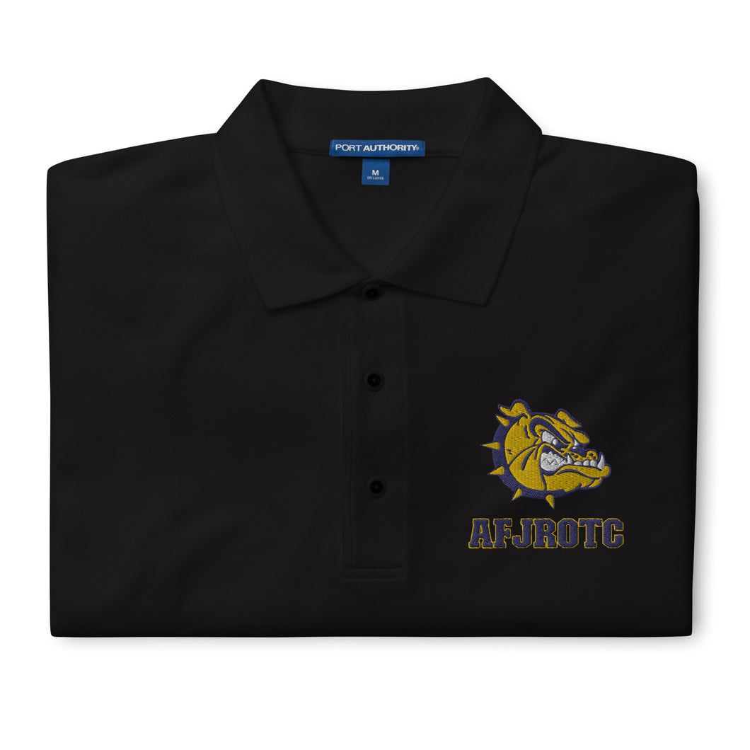 AFJROTC/BULLDOGS: Men's Premium Polo