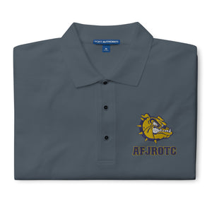 AFJROTC/BULLDOGS: Men's Premium Polo