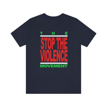 Cargar imagen en el visor de la galería, Stop The Violence Movement: Unisex Jersey Short Sleeve Tee