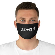 Cargar imagen en el visor de la galería, BLKWLTH: Fabric Face Mask