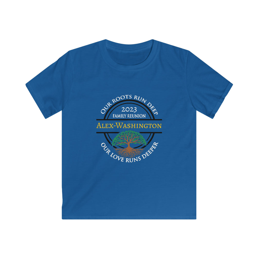 Alex-Washington T-Shirt (Kid Sizes):  T-Shirt Only (DOES NOT include: Chehaw Park Entry or Food @ Events)