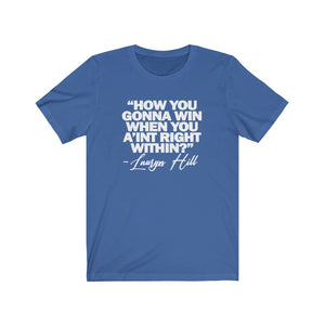 How You Gonna Win: Kings' Jersey Short Sleeve Tee
