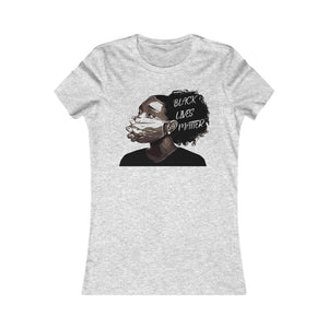 BLM (Mouth Covered): Queens' Favorite Tee
