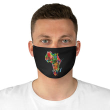 Cargar imagen en el visor de la galería, Africa (Abstract): Kings&#39; or Queens&#39; Fabric Face Mask