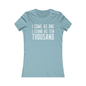 I Stand As Ten Thousand: Queens' Favorite Tee