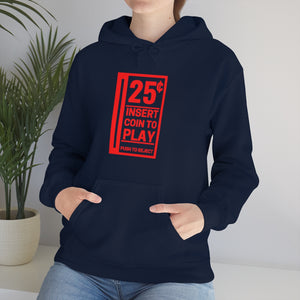 Insert to Play: Unisex Heavy Blend™ Hooded Sweatshirt