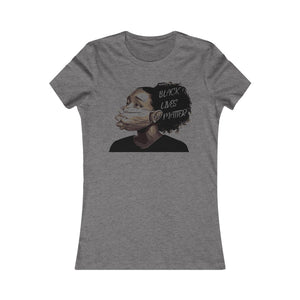 BLM (Mouth Covered): Queens' Favorite Tee