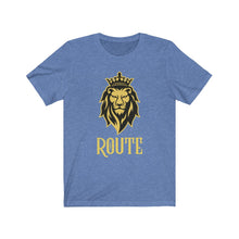 Load image into Gallery viewer, King Route Lion: Kings&#39; Jersey Short Sleeve Tee