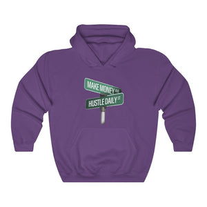 Make Money/Hustle Daily: Unisex Heavy Blend™ Hooded Sweatshirt