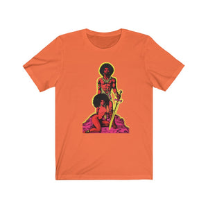Afro Love: Kings' or Queens' Unisex Jersey Short Sleeve Tee