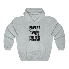 Load image into Gallery viewer, People&#39;s Free Food Program: Unisex Heavy Blend™ Hooded Sweatshirt