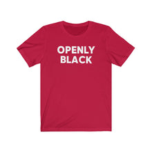 Cargar imagen en el visor de la galería, Openly Black: Kings&#39; Jersey Short Sleeve Tee