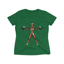 Load image into Gallery viewer, Workout Tianna: Queens&#39; Heather Wicking Tee