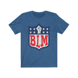 BLM Shield: Kings' or Queens' Jersey Short Sleeve Tee