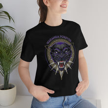 Load image into Gallery viewer, Panther (Wakanda Forever): Unisex Jersey Short Sleeve Tee