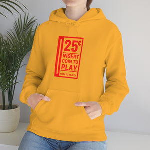 Insert to Play: Unisex Heavy Blend™ Hooded Sweatshirt