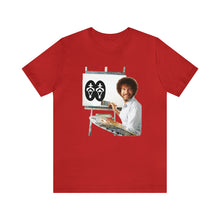 Load image into Gallery viewer, Bob Ross/United Crowns Logo: Unisex Jersey Short Sleeve Tee