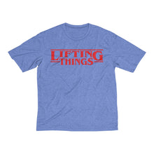 Load image into Gallery viewer, Lifting Things: Kings&#39; Heather Dri-Fit Tee