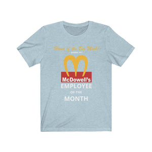 McDowell's Employee of the Month: Kings' or Queens' Jersey Short Sleeve Tee