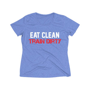 Eat Clean & Train Dirty: Queens' Heather Wicking Tee