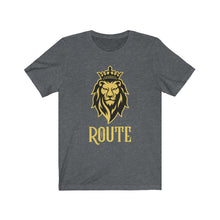 Load image into Gallery viewer, King Route Lion: Kings&#39; Jersey Short Sleeve Tee