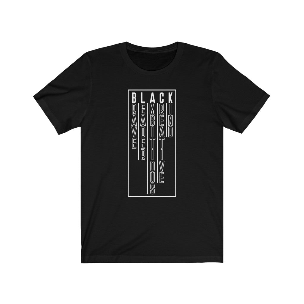 Black: Kings' Jersey Short Sleeve Tee