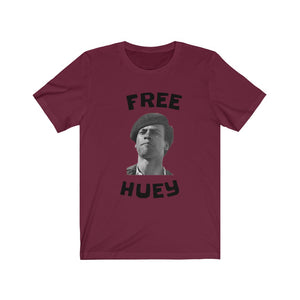 Free Huey: Kings' or Queens' Jersey Short Sleeve Tee