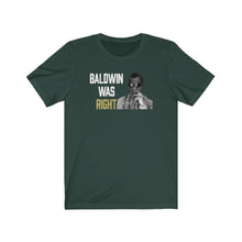 Cargar imagen en el visor de la galería, Baldwin Was Right: Kings&#39; Jersey Short Sleeve Tee