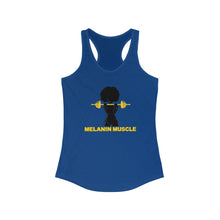 Load image into Gallery viewer, Melanin Muscle: Queens&#39; Ideal Racerback Tank