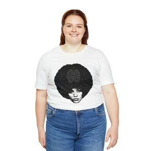 Angela Davis/UCC Logo: Unisex Jersey Short Sleeve Tee