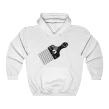 Cargar imagen en el visor de la galería, Afro Pick: Unisex Heavy Blend™ Hooded Sweatshirt