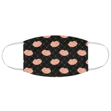 Cargar imagen en el visor de la galería, Lips (Pink &amp; Black); Queens&#39; Fabric Face Mask