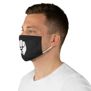Black Power Fist: Kings' or Queens' Fabric Face Mask