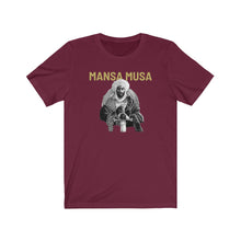 Load image into Gallery viewer, Mansa Musa: Kings&#39; Jersey Short Sleeve Tee