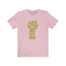 Load image into Gallery viewer, Nelson Mandela Fist: Kings&#39; Jersey Short Sleeve Tee