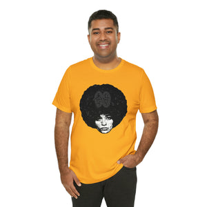 Angela Davis/UCC Logo: Unisex Jersey Short Sleeve Tee