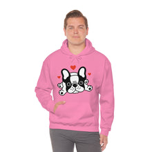 Load image into Gallery viewer, Mia/French Bulldog: Unisex Heavy Blend™ Hooded Sweatshirt